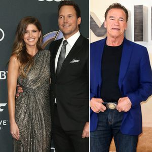 So süß unterstützen Chris Pratt und Katherine Papa Arnie