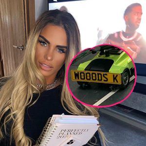 "Woods K"-Rollstuhl-Plakette: Katie Price bald verheiratet?