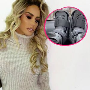 Knochenbrüche: Katie Price muss wieder Fußorthesen tragen