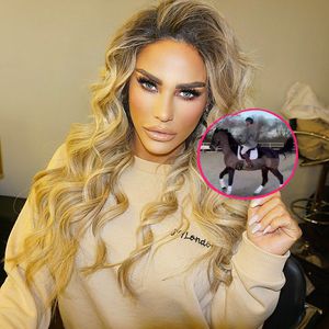 Nach Fußbruch: Katie Price unternimmt ausgelassenen Ausritt
