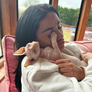 Nanu? Katie Price schiebt Kinderwagen mit ihrer Katze Daisy