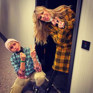 Reunion mit Heidi Klum: Katy Bähm ist am GNTM-Set zu Besuch!