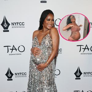 "Beule": Keke Palmer tanzt stolz mit ihrem runden Babybauch