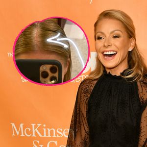 Witzige Aktion: Kelly Ripa zeigt ihren grauen Haaransatz!