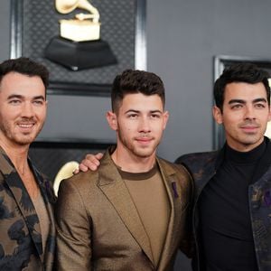Kevin, Nick und Joe Jonas bei den Grammys in LA im Januar 2020