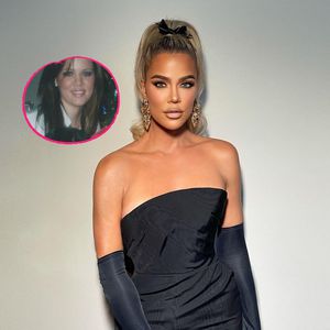 Weihnachtsfoto aus der Jugend: Khloé K. kaum zu erkennen