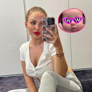 Selten! Kim Gloss veröffentlicht ein Foto mit Baby Golda