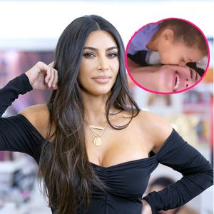 Knutscher von Saint (4): Kim Kardashian bekommt Lachanfall