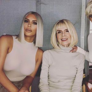 Zur Spionage: Kim Kardashians Oma hat geheimes Insta-Profil