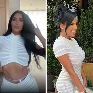 Peinlich? Kim Kardashian und Kanyes Ex tragen gleichen Look!
