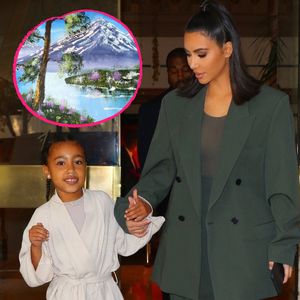 Fans zweifeln: Hat North West das wirklich selbst gemalt?