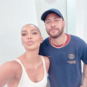 Während Ronaldo-Spiel: Kim Kardashian macht Bild mit Neymar