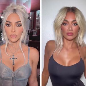 Kim K.-Double? Nicole Scherzinger mit platinblondem Haar