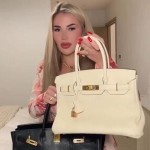 Schenkte Kim Virginias Liebhaber ihr etwa Fake-Handtaschen?
