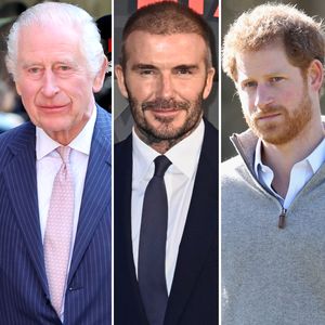 König Charles trifft David Beckham anstelle von Sohn Harry