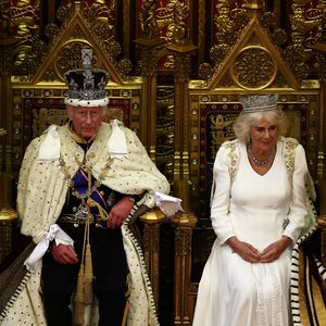 König Charles und Camilla strahlen bei Parlamenteröffnung!