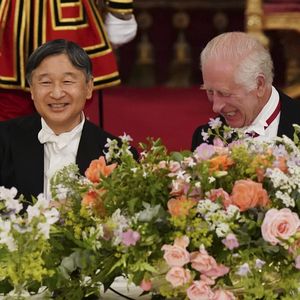 Royaler Glanz: König Charles lädt Japans Kaiser zum Bankett