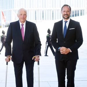 Prinz Haakon von Norwegen vertritt seinen kranken Vater