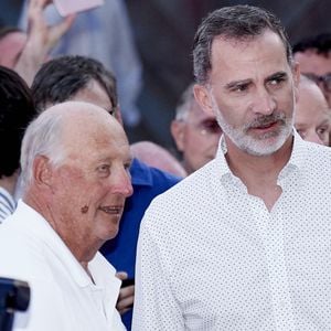 König Felipe und Letizia nehmen Abschied von König Harald