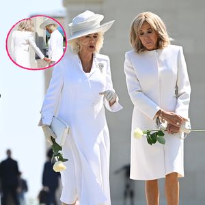 Cringe? Brigitte Macron versuchte Camillas Hand zu halten!