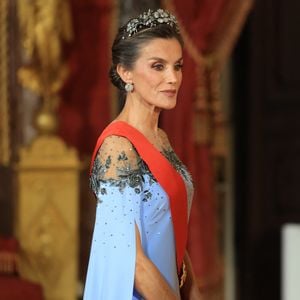Wie Elsa aus "Frozen": Königin Letizia bezaubert in Hellblau