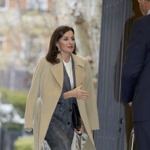 Cooler Business-Look: Königin Letizia im Oversize-Hosenanzug