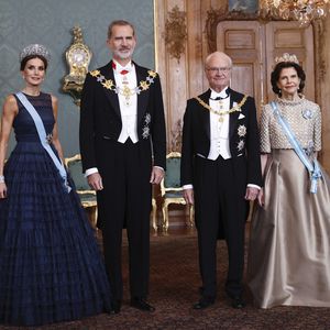 Königin Letizias Robe beim Staatsbankett war von H&M