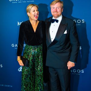 Top oder Flop? Königin Máxima in einer grünen Glitzerhose