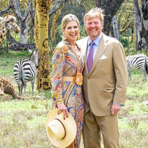 Königin Máxima und Willem-Alexander strahlen auf Safari-Tour