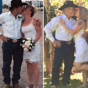 17 Jahre: Konny und Manu Reimann stellen Hochzeitsfoto nach