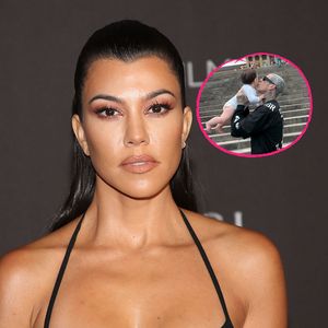 Kourtney teilt süßes Bild von Travis Barker und Baby Rocky
