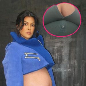Kourtney Kardashian veröffentlicht Nahaufnahme von Babybauch