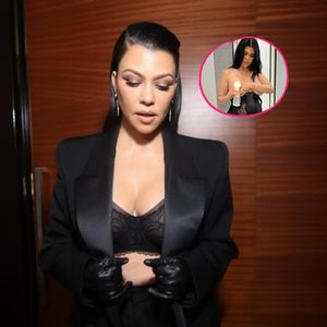 Kourtney Kardashian pumpt Muttermilch in sexy Unterwäsche