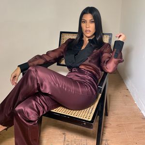 Mit sich zufrieden: Kourtney Kardashian braucht keinen Mann