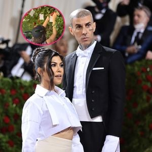 Verraten Kourtney Kardashian und Travis etwa den Babynamen?