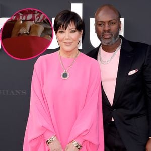 Diamantring am Finger: Verlobung bei Kris Jenner und Corey?