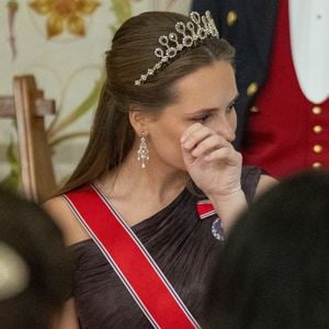 Kronprinzessin Ingrid Alexandra weint beim Staatsdinner