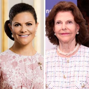 Victoria und Königin Silvia glänzen im floralen Partnerlook