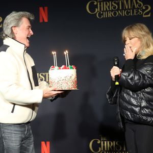 Vor 75. Geburtstag: Kurt überraschte Goldie Hawn mit Torte