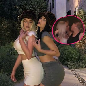 Kylie und ihre BFF an Halloween: Kuss wie Britney & Madonna