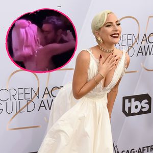 Lady Gaga knutscht mit mysteriösen Mann auf Silvesterparty