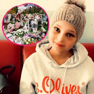 Mit Blumenmeer: Webstar Lana Sander (†12) wurde beerdigt