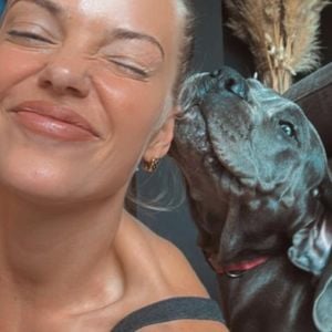 Laura Maria Rypa feiert ersten Geburtstag von Hündin Nova