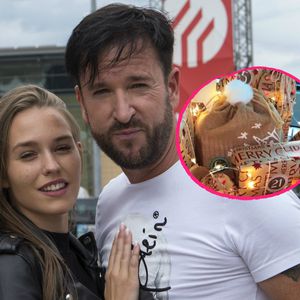 Laura ganz stolz: Erster Adventskalender für ihren Wendler!