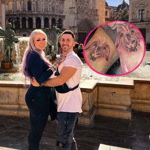 Fabio De Pasquale und Laura lassen Partnertattoo stechen