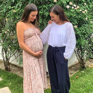 "Glee"-Star Lea Michele teilt neue Babybauch-Schnappschüsse