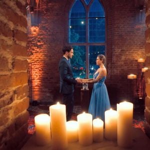 Traum in Blau: So schön war Bachelorette Melissas Final-Look