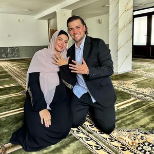 Lejla und Matthias Höhn feiern ihre islamische Trauung