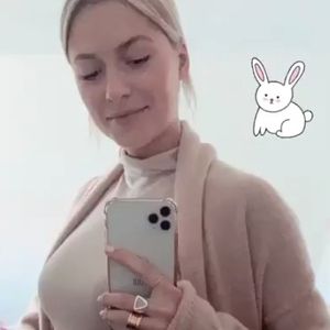 "Leichte Veränderung": Lena Gercke teilt neues Babybauch-Pic