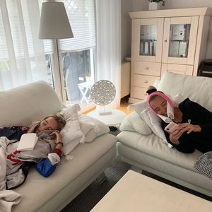 Doppelt dicke Backen: Lisa und Lena sind Weisheitszähne los!